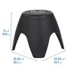 ECR4Kids Ayana Stool Set, 4-Pack - 2 of 4
