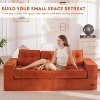 MAXYOYO 3-Seater Floor Couch, Boneless Sofa Couch for Living Room Bedroom Apartment, Sofa in a Box, No Assembly Needed - 3 of 4