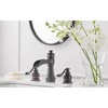 BWE 8 in. Waterfall Widespread 2-Handle Bathroom Faucet With Pop-up Drain Assembly - 3 of 4