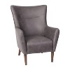 Taylor & Logan Reggie Upholstered Traditional Wingback Accent Chair - 2 of 4