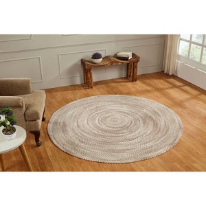 Better Trends Ombre Collection Reversible Rug 100% Cotton Chenille, Super Soft & Plush Indoor Area Utility Rug - 1 of 4