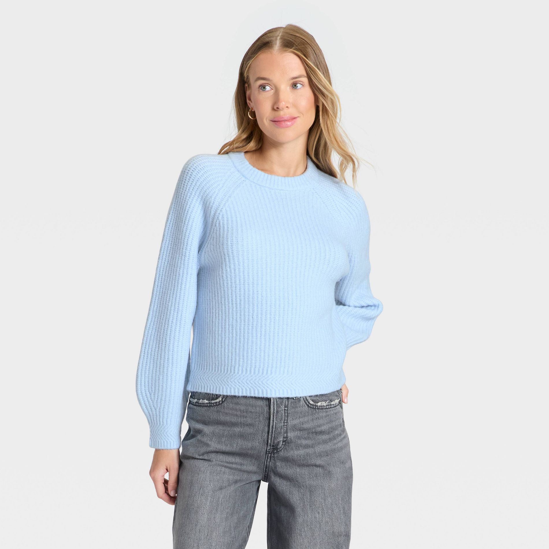 Women's Cozy Knit Crewneck Pullover Sweater - Universal Thread™