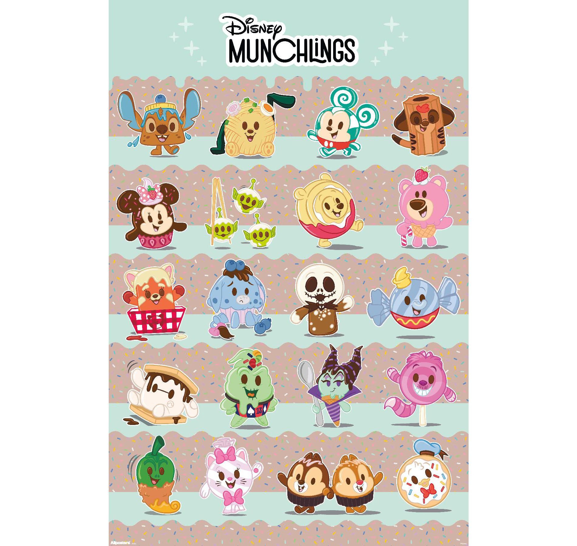 Trends International Disney Munchlings - Grid Unframed Wall Poster Prints