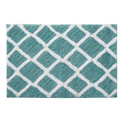 aqua bath rug