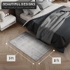Sorbus 2 ft x 3 ft Entry Mat Rug for Entryway, Machine Washable, Non-Slip, Vintage Rug - 4 of 4