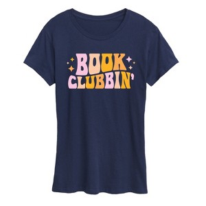 Women's - Instant Message - Book Clubbin Short Sleeve Graphic T-Shirt - 1 of 4