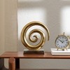 TopComfy Decorative Object Tabletop Globe on Aluminum Stand for Elegant Home or Office Decor, Gold, 8.5"*3"*10" - 2 of 4