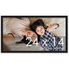 PosterPalooza | Classic Modern Black Picture Frame - UV Acrylic, Backing Board, Hanging Hardware Included - 2 of 4