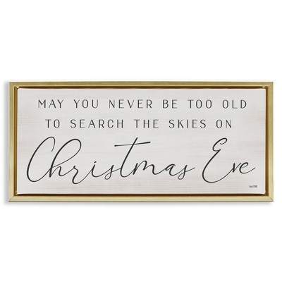 Stupell Industries Inspiring Christmas Eve Sentiment, 25" x 11"