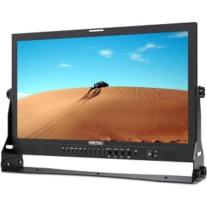 SEETEC P238-9HSD 23.8 inch Broadcast LCD Monitor IPS Full HD 1920x1080 with 3G-SDI 4K HDMI Input Output 3-Color Tally Light, Black - 1 of 1