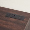 ACEPANO 57.88 in. W Modern Wooden Decorative Cabinet with Storage for Living Room-Espresso - 3 of 4