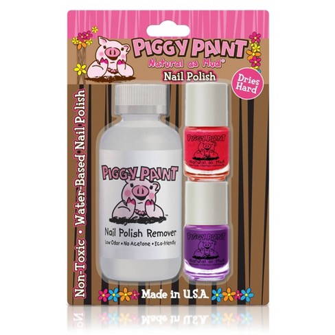 Piggy Paint Polish Remover Pom Pom Party Girls Rule 3ct Target