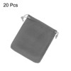 Unique Bargains Velvet Wedding Favor Party Small Jewelry Drawstrings Pouches Gift Bags - 3 of 4