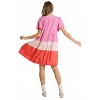 Women's Dip Dye Color Block Dress - umgee - 3 of 4