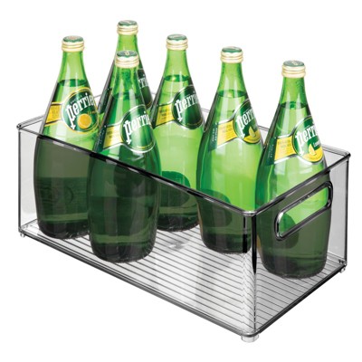 mDesign Plastic Kitchen Food Storage Organizer Bin with Handles : Target