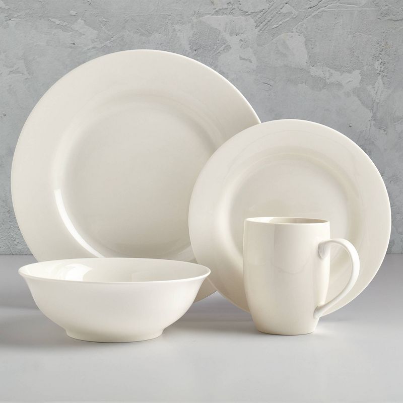 16pc Porcelain Sven Dinnerware Set White - Tabletops Gallery, 2 of 9