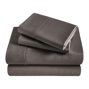 700-Thread Count Egyptian Cotton Deep Pocket Sheet Set by Blue Nile Mills - 1 of 4