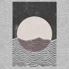 Women's Lost Gods Distressed Abstract Sunset T-Shirt - 2 of 3