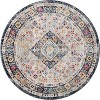 Unique Loom Budapest Collection Area Rug - Wekerle - 2 of 4