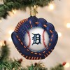 Old World Christmas Blown Glass Ornament for Christmas Tree, Detroit Tigers Baseball Mitt (with OWC Gift Box) - 2 of 4