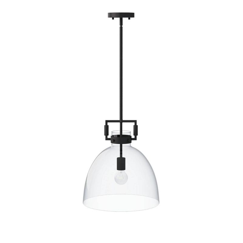 Leigh Glass Dome Shade Pendant Ceiling Light - Nathan James, 2 of 10