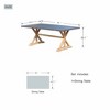 Moda Furnishings Rectangular 71.05'' L x 41.73'' W Outdoor Dining Table - 4 of 4