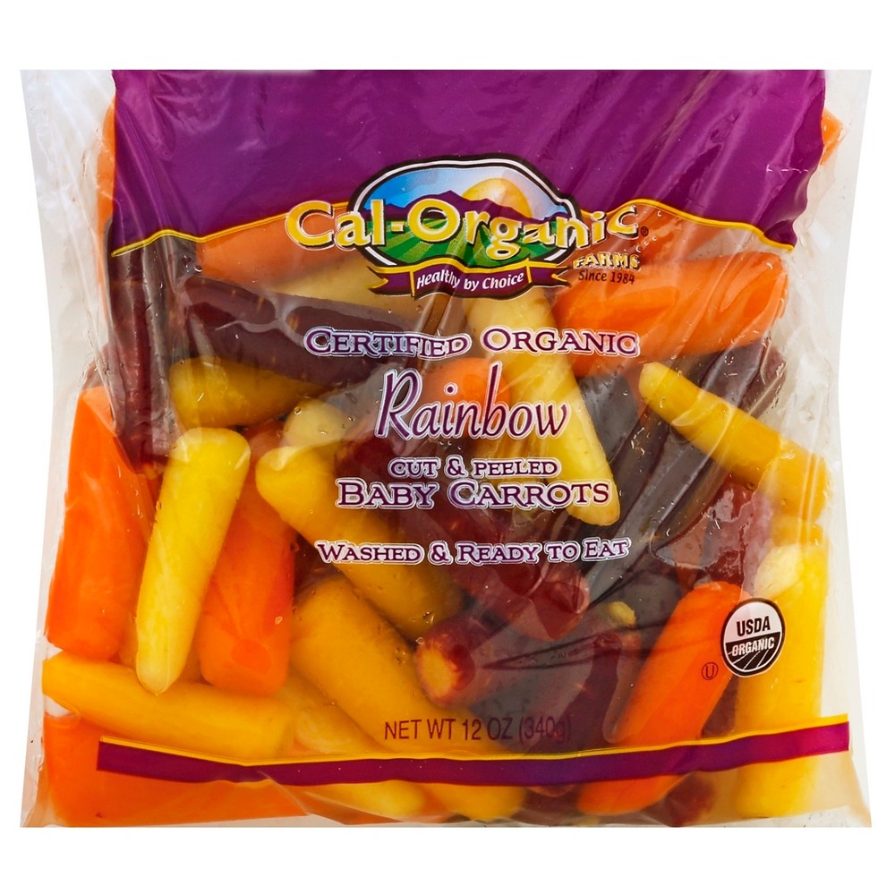 Green Giant Cal-Organic Farms Organic Rainbow Baby Carrots - 12oz Bag
