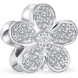 14K Gold Plated .925 Sterling Silver Sunflower Watering Can Charm, Two-Tone Enamel Dangle Bead for Bracelets, Gardening Jewelry Gift - 1 of 4