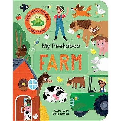 My Peekaboo Farm -  BRDBK by Jonny Marx (Hardcover)