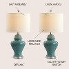JONATHAN Y Qin Ceramic/Iron Classic Cottage LED Table Lamp - 3 of 4