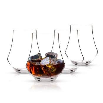 Viski Whiskey Glass, Whiskey Tasting Glass, Double Walled Snifter,  Specialty Bourbon Tumbler, Clear Glass, Dishwasher Safe, 7 Oz, Set Of 1 :  Target