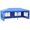 Racxily 10' x 20' Large Party Tent, Events Shelter Canopy Gazebo with 4 Removable Side Walls, Shade Shelter for Weddings, for Event, Backyard - 2 of 4