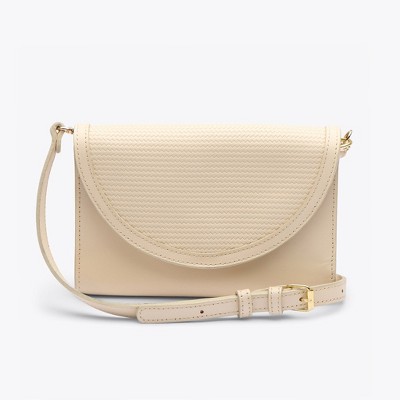 Nisolo Sustainable Women's Clara Crossbody Woven Bone : Target