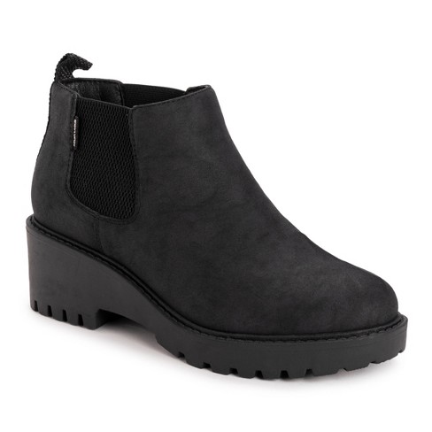 Women's Taci Boots with Memory Foam Insole - Universal Thread™ Jet Black 6