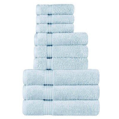 Egyptian Cotton Absorbent Luxury Heavyweight Towel Set by Blue Nile Mills