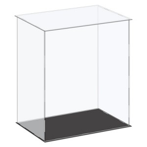 Unique Bargains Acrylic Dustproof Countertop Display Case 1 Pc - 1 of 4