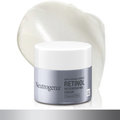 Neutrogena Rapid Wrinkle Repair Retinol Face Moisturizer Cream with Hyaluronic Acid - Fragrance Free - 1.7 oz