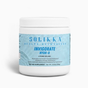 Solikka Invigorate Nootropic Hydr-8 (Lychee Splash) - 1 of 4