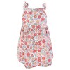 Hudson Baby Infant and Toddler Girls Cotton Dresses, Coral Pretty Floral - 3 of 4