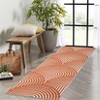 Machine Washable Rug Modern Abstract Low Pile Rugs Foldable Non Slip Rug Contemporary Lines Indoor Carpet for Bedroom Living Room Nursery Playroom - 3 of 4