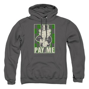 Monopoly Pay Me Adult Pull-Over Hoodie - 1 of 4