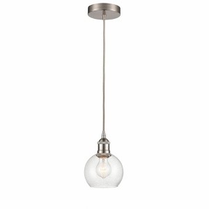 Athens - 1 Light Mini Pendant In Industrial Style-8.88 Inches Tall and 6 Inches Wide - 1 of 1