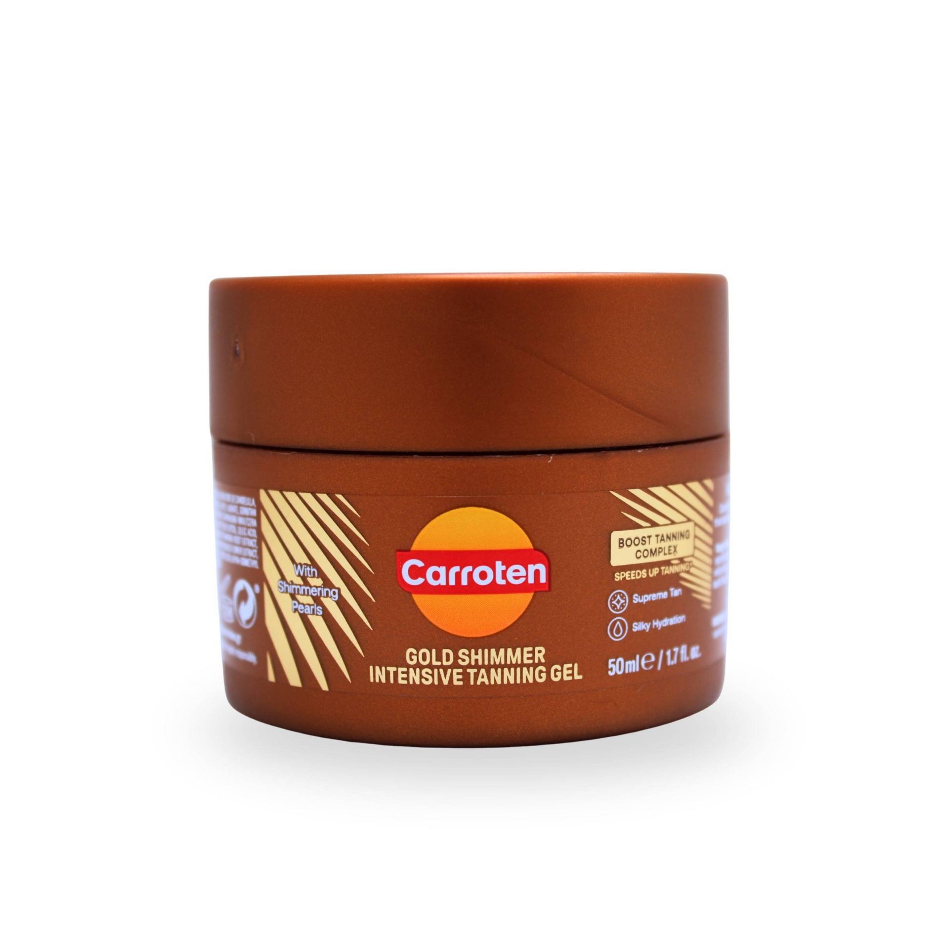 Carroten Gold Shimmer Intensive Tanning Gel Mini - 1.7 fl oz