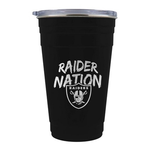 Nfl Las Vegas Raiders 20oz Onyx Curve Hydration Bottle : Target