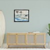 Stupell Industries Rockhampton Sandpipers Ocean Waves Black Floater Framed Canvas Wall Art - 2 of 4