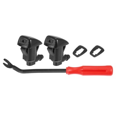 Unique Bargains Front Windshield Wiper Washer Nozzle Spray Jet Kit ...