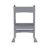 ONWITH Child Standing Tower, Step Stools for Kids, Toddler Step Stool for Kitchen Counter,Gray - 2 of 4