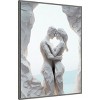 Amanti Art Paris by Bella Eve Canvas Wall Art Print Framed - 2 of 4