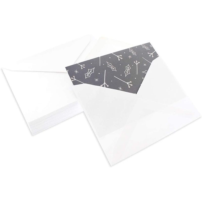 Sustainable Greetings 48-Pack Modern Festive Christmas Cards with Envelopes, Winter Holiday Designs (4 x 6 In), 5 of 7