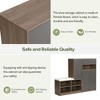 Kumasinova Shoe Cabinet Modern Multifunctional Shoe Storage Rack with Adjustable Shelves,Hold Up to 15-20 Pairs of Shoes,Suitable for Hallway,Gray - 4 of 4